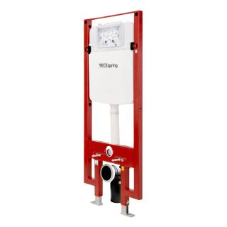 Комплект для установки подвесного унитаза-биде с панелью смыва TECEspring R S955799 хром глянцевый